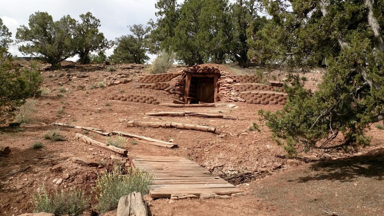 Homestead Cabin At 3 Step Hideaway La Sal Extérieur photo